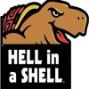 5 Inch Testudo Hell in a Shell University of Maryland Terps UM Terrapins Logo Removable Wall Decal Sticker Art NCAA Home Room Decor 5 by 4 Inches view 1