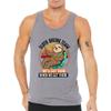 Men Custom Tank Top Add Your Text Personalized Men Tank Tops Sport Grey view 3