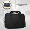 Exos Double Pistol Case - Tactical Double Soft Pistol Gun Bag - Handgun Carrying Case with Compartments - Hand Gun Storage Bag with MOLLE Webbing and Padded Interior - Designed in USA (Black) view 4