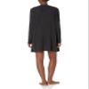 Amazon Essentials Women's Relaxed-Fit Ultra-Lightweight Open-Front Cardigan, Black, Small view 2