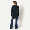 Amazon Essentials Women's Relaxed-Fit Ultra-Lightweight Open-Front Cardigan, Black, Small view 4