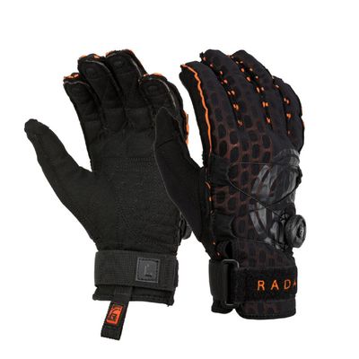 Radar Vapor A - BOA - Inside-Out Glove - Black/Orange Ariaprene - XXL