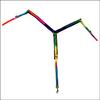 1" New Hilason Western Nylon Horse Breastcollar 1/2" Felt Lined Rainbow view 1