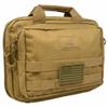 Exos Double Pistol Case - Tactical Double Soft Pistol Gun Bag - Handgun Carrying Case with Compartments - Hand Gun Storage Bag with MOLLE Webbing and Padded Interior - Designed in USA (Coyote Tan) view 1