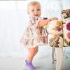 CozyWay Baby Girl Ruffle Socks - Breathable Cotton & Reinforced Toe for Baby Socks - 0-9 Months, Pack of 6, Pink, Yellow & Green view 2
