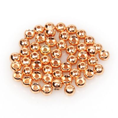 ANGLER DREAM Fly Tying Beads 100 PC/LOT Tungsten Beads Nymph Head Ball Fly Tying Materials (Copper, 3.8mm,100pcs)