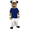Hercules Cattle Bull Mascot Costume Cartoon Character Adult Sz Real Picture view 1