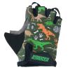 ZippyRooz Toddler & Little Kids Bike Gloves for Balance and Pedal Bicycles for Ages 1-8 Years Old. 8 Designs for Boys & Girls (Dinosaurs, Little Kids XL (7-8)) view 1