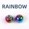 ANGLER DREAM Fly Tying Beads 100 PC/LOT Tungsten Beads Nymph Head Ball Fly Tying Materials 8 Sizes 5 Colors (Rainbow, 3.15mm,100pcs) view 3