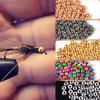 ANGLER DREAM Fly Tying Beads 100 PC/LOT Tungsten Beads Nymph Head Ball Fly Tying Materials 8 Sizes 5 Colors (Rainbow, 3.15mm,100pcs) view 4