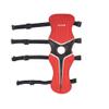 MILAEM 4 Adjustable Straps Arm Guard Archery Arm Protector for Outdoor Hunting Shooting (Red) view 2