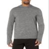 Amazon Essentials Men's Long Sleeve Quick Dry Performance Tech Hooded Workout T-Shirt, Grey Space Dye, X-Small view 1