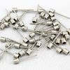 Baost 10 Pcs Ball Pump Needles, Stainless Steel, Standard Air Pump Needles, Pack for Soccer, Basketball, Volleyball, Replacement view 2