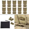 BOOSTEADY Multipurpose MOLLE Clip Tactical Strap Management Tool Web Dominator Buckle for Tactical Bag, Backpack view 1