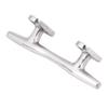 4" Stainless Steel Boat Dock Deck Cleat Flat Top Base Heavy Duty for Marine Yacht view 2