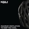 Kali Protectives Chakra Solo Half Size Cycling Helmet, Solid Blue, L/XL view 4
