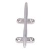 5" Stainless Steel Boat Dock Deck Cleat Flat Top Base Heavy Duty for Marine Yacht view 3