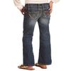 Wrangler Girls' Stretch Boot Cut Jean, Medium Blue, 7 view 1
