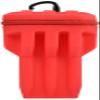 Tiga Hypersoft Silicone Dart Case, Red view 1