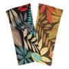 2 Pack Fabric Eyeglass Case Top Closure, Slip In Eyeglass Case Soft Fits Medium To Large Glasses, Women view 1