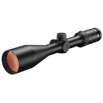 ZEISS Conquest V4 3-12x56 Riflescope with Illuminated Plex Reticle (#60) - Capped Elevation Turret - Fixed Parallax - .25 MOA