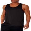 Amazon Essentials Men's Quick Dry Tech Stretch Active Sleeveless Tank Top Workout Shirt, Black, X-Large view 1