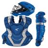 EASTON ELITE X Baseball Catchers Equipment Box Set, Intermediate, Royal view 1