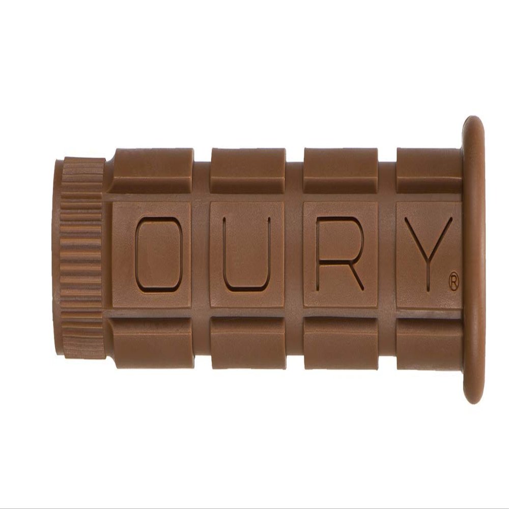 Oury Grip Single Compound Grips Muddy Brown, 114mm