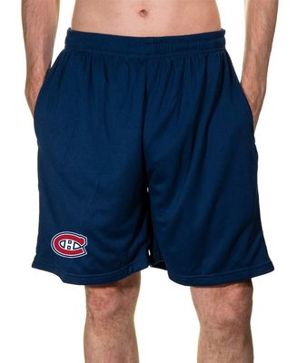 Calhoun NHL Men's Team Logo Air Mesh Shorts (Montreal Canadiens, Small)