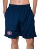 Calhoun NHL Men's Team Logo Air Mesh Shorts (Montreal Canadiens, Small) view 1