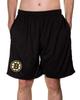 Calhoun NHL Men's Team Logo Air Mesh Shorts (Boston Bruins, X-Large) view 1