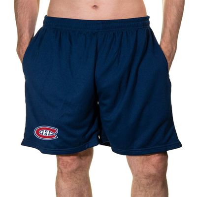 Calhoun NHL Men's Team Logo Air Mesh Shorts (Montreal Canadiens, Medium)
