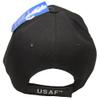 USAF United States Air Force Wings with Shadow Black Embroidered Cap view 4