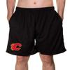 Calhoun NHL Men's Team Logo Air Mesh Shorts (Calgary Flames, Medium) view 1