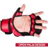 UFC 8oz MMA Sparring Gloves - SM/Med - MMA Gloves, Red, Small/Medium view 3