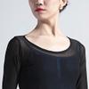 117120107 Pull on Mesh Ballet Dance Tops (L170, Black) view 4