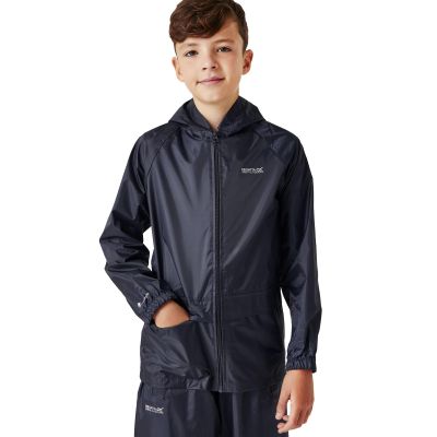 Regatta Kids Stormbreak Jacket Navy 14