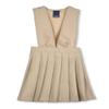 French Toast Big Girls' Stacy V-Neck Wide Strap Jumper (Sizes 7-20) - Khaki view 1