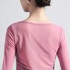 117120107 Pull on Mesh Ballet Dance Tops (M 165, Cameo Brown) view 3