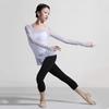 117120107 Pull on Mesh Ballet Dance Tops (M 165, Lavender) view 3