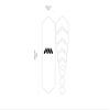 All Mountain Style AMSFG1WHAP Honeycomb High Impact Frame Guard Basic  Protects Your Bike from Scratches and dings, White/Ape view 3