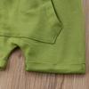Lamuusaa Toddler Baby Kid Boy Big Pocket Summer Fashion Casual Shorts Trouser Sport Pants (24M, Green) view 4
