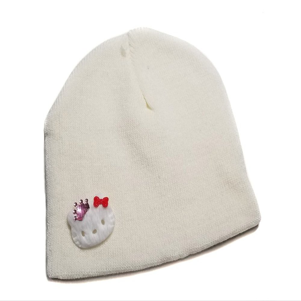 Baby Beanie Hat-for Boys and Girls-Baby Beanie Hat, Infant Beanie Hat, Beanie for Baby (Large, Ivory)