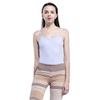 117146017 Wide Stripe Joint Dancing Training Short Pants (Free Size, Light Brown) view 2