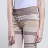 117146017 Wide Stripe Joint Dancing Training Short Pants (Free Size, Light Brown) view 3
