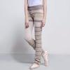 117146017 Wide Stripe Joint Dancing Training Short Pants (Free Size, Light Brown) view 4