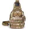 Rullar Small Hiking Daypack Sling Chest Bag Multifunctional Shoulder Messenger Crossbody Backpack Camping Pack CP Camouflage view 1