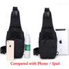 Rullar Small Hiking Daypack Sling Chest Bag Multifunctional Shoulder Messenger Crossbody Backpack Camping Pack CP Camouflage view 4