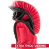 UFC 8oz MMA Sparring Gloves - L/XL - MMA Gloves, Red, Large/X-Large view 4