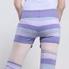 117146017 Wide Stripe Joint Dancing Training Short Pants (Free Size, Lavender) view 4